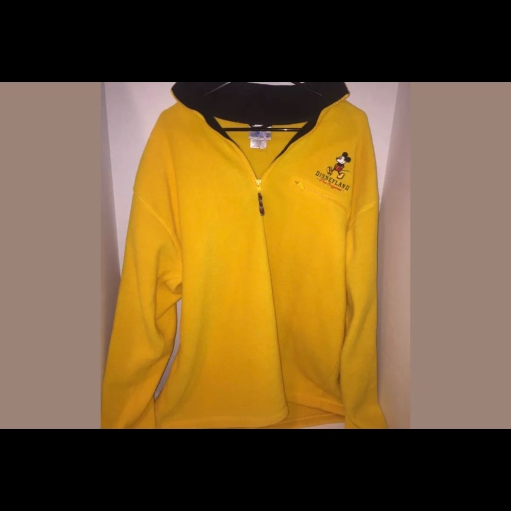 Vintage Disneyland Fleece Jacket 1/4 Zip